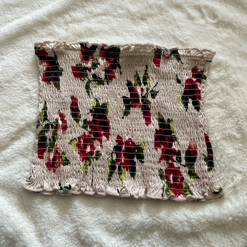Ambiance White Tube Top